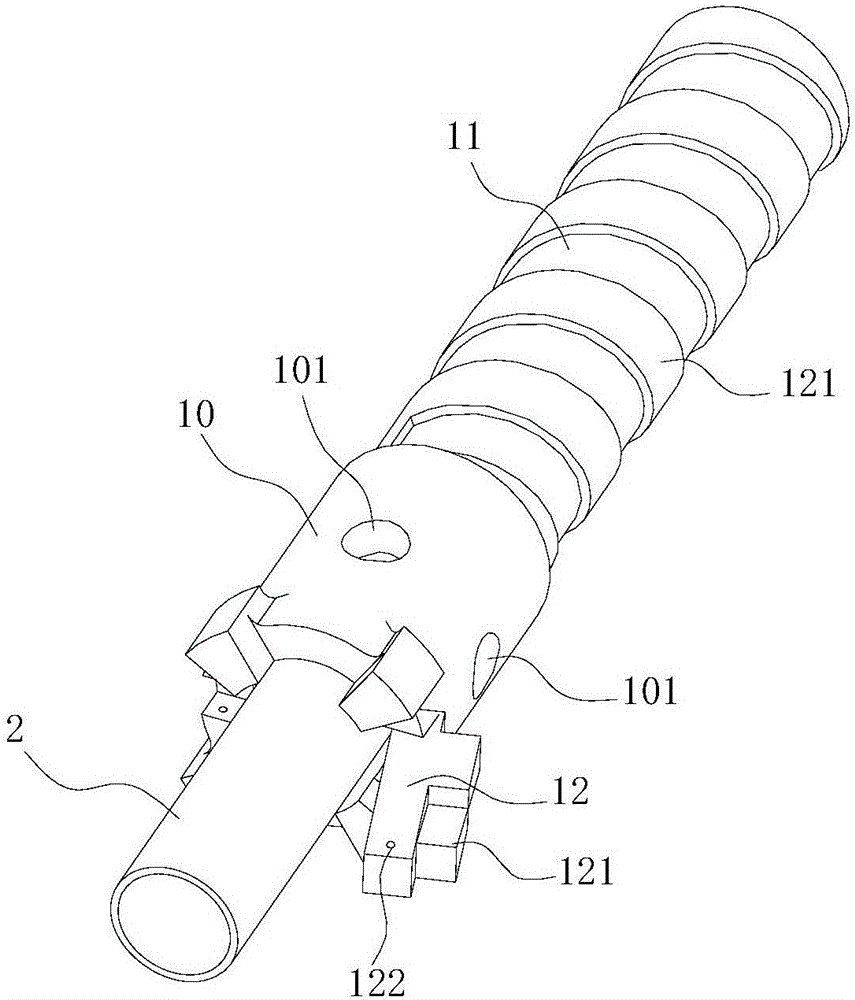 Deep-level and high-ground-stress coal uncovering and drilling construction device and method