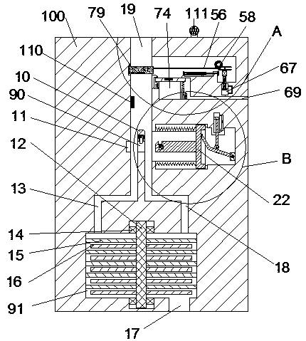 Intelligent flow dividing steam turbine