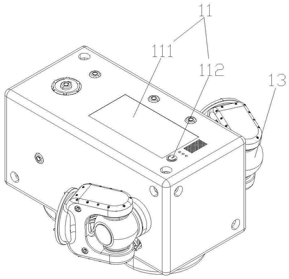 Space station in-cabin service robot with bionic flexible arms