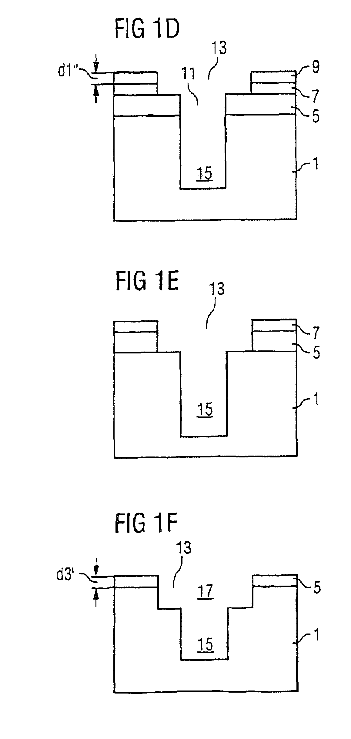 Method for production of a semiconductor structure