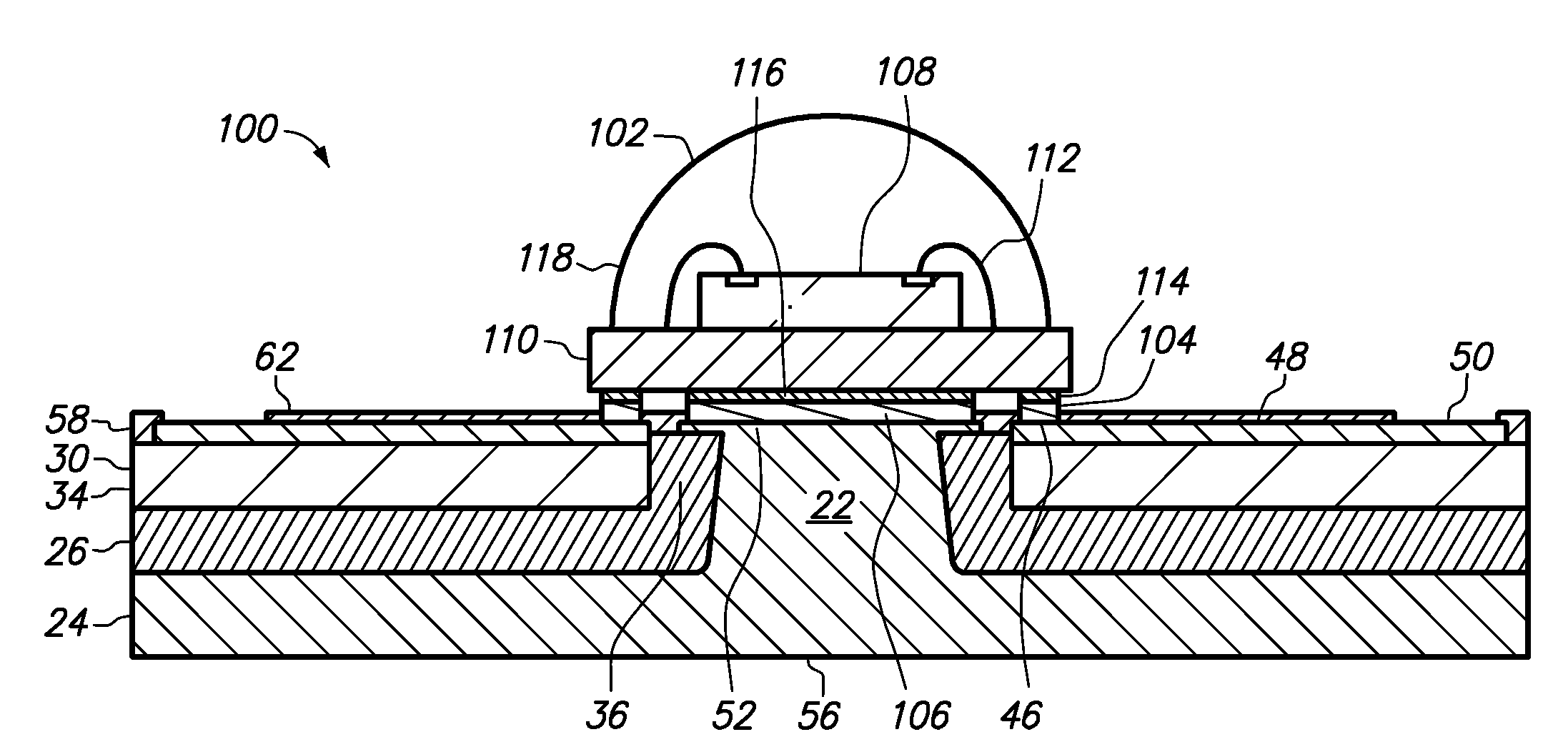 Method of making a semiconductor chip assembly with a post/base heat spreader and a substrate