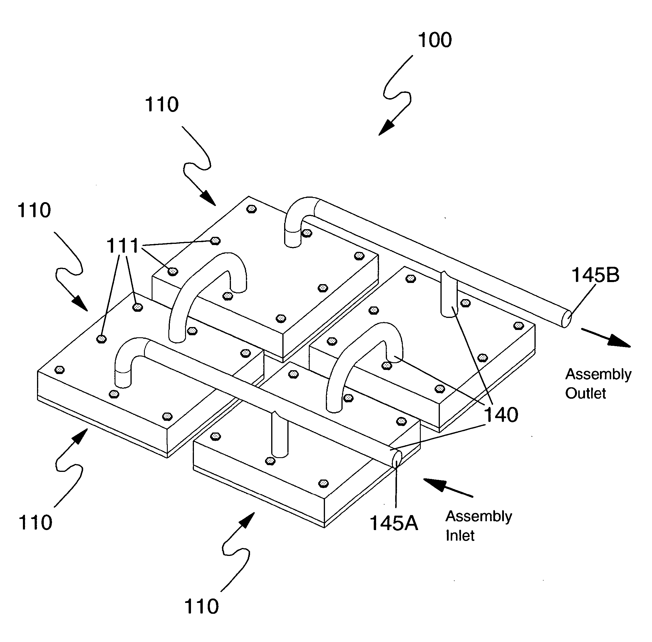 Composite cold plate assembly