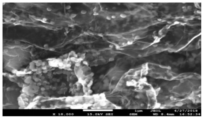 Preparation method of antimony sulfide/graphene composite micro-nano material