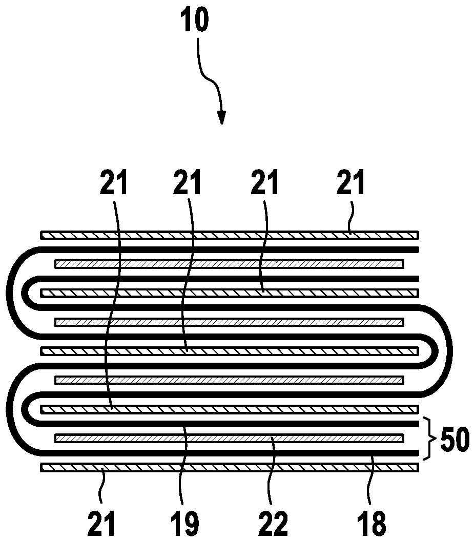 Method for producing an electrode unit for a battery cell and electrode unit