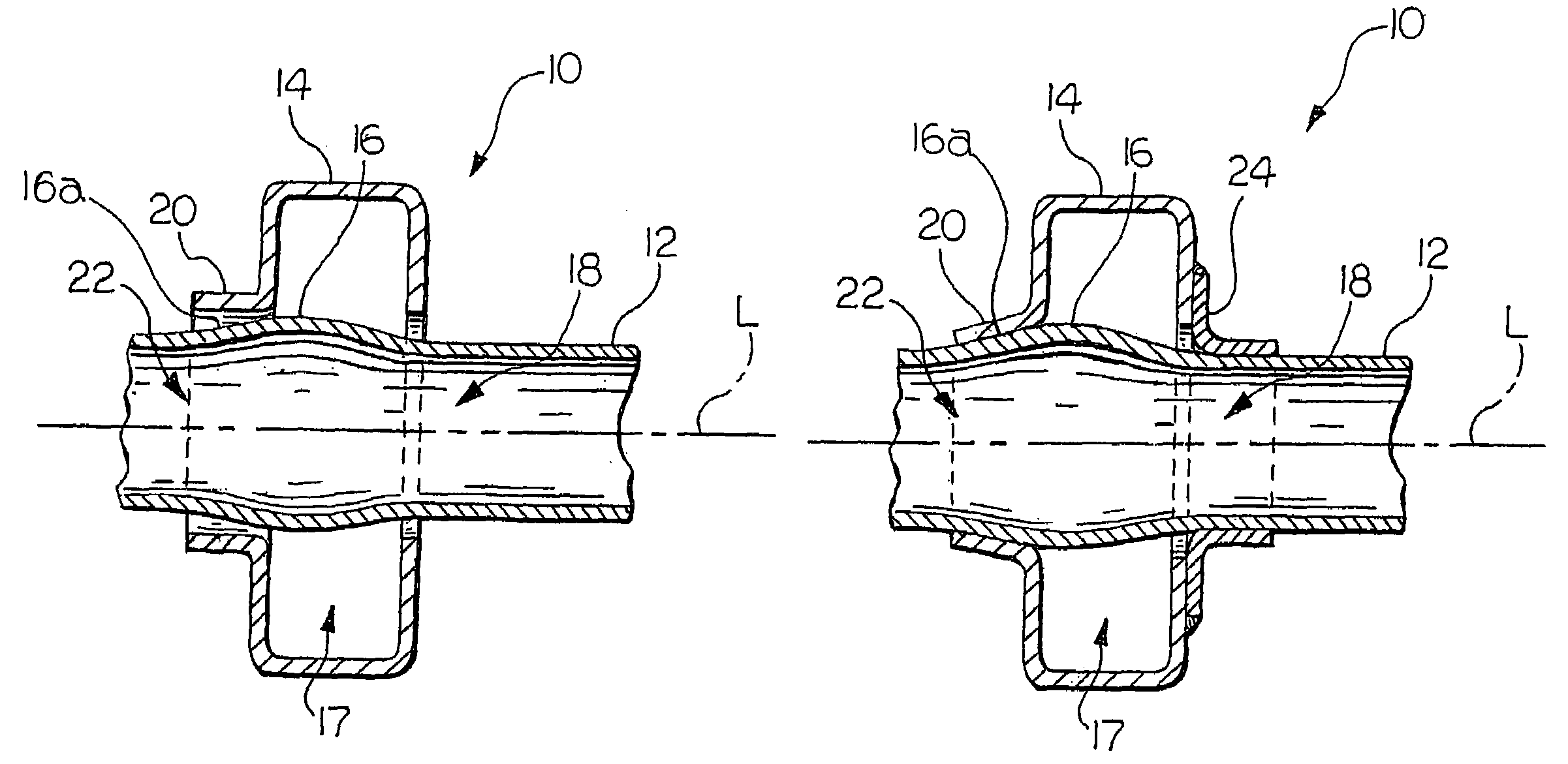 Method of permanently joining first and second metallic components