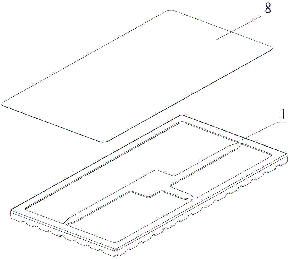 Shielding cover structure