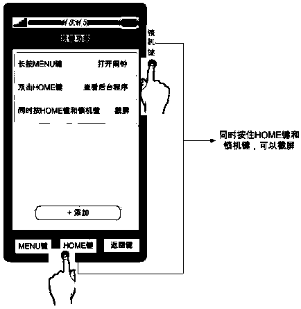Mobile terminal for invoking programs or functions through user-defined buttons and method thereof