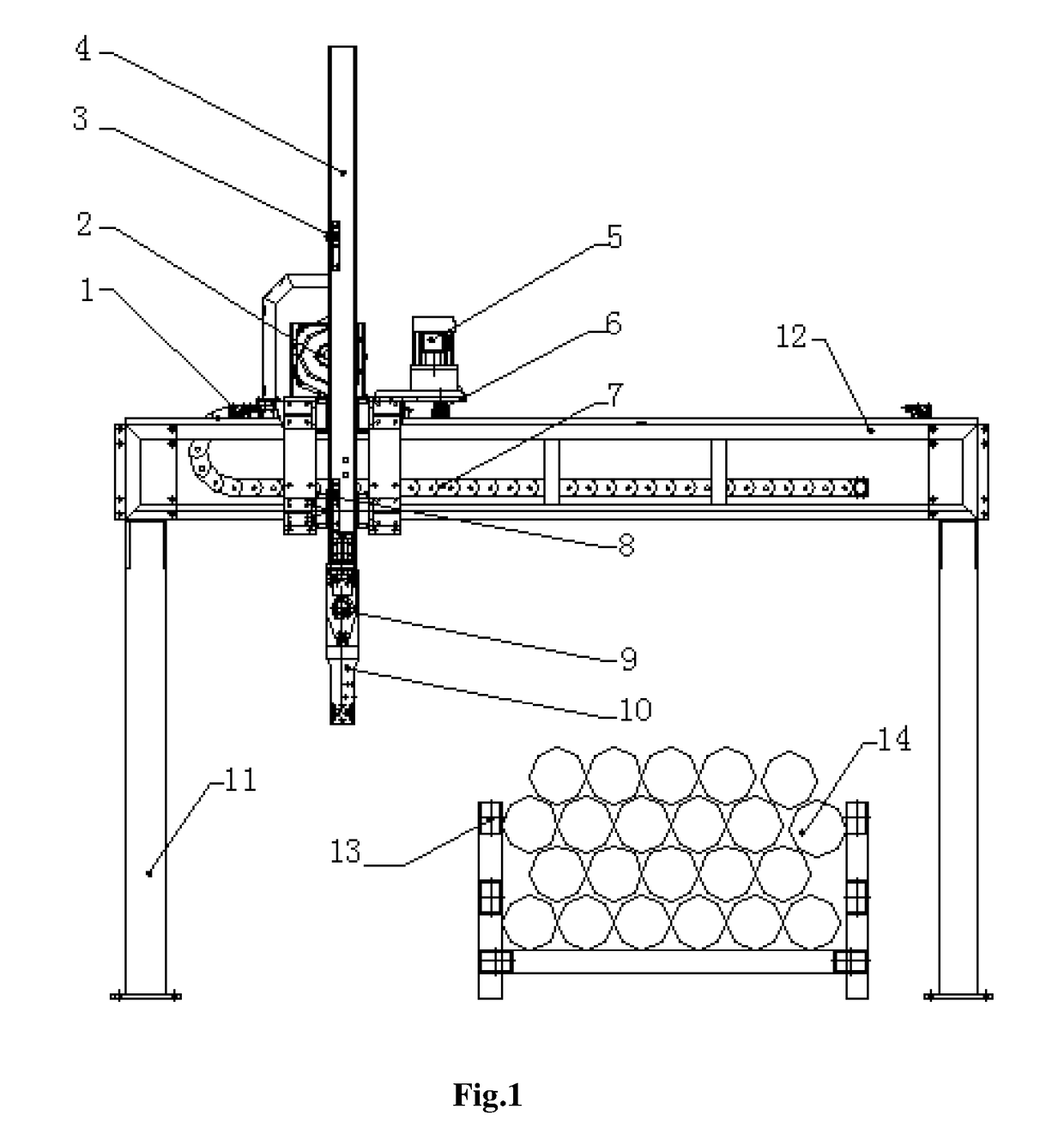 Mechanical Bar Conveying Device