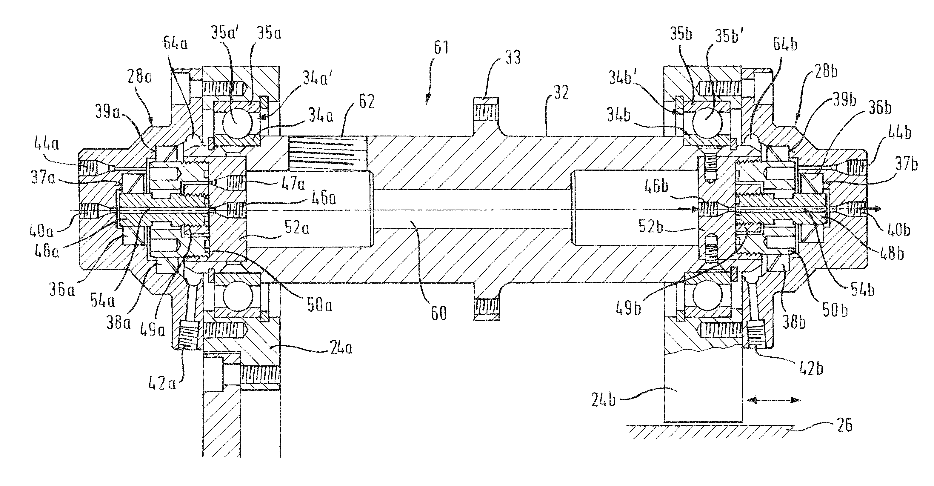 Apparatus for Performing a Centrifugal Field-Flow Fractionation Comprising a Seal and Method