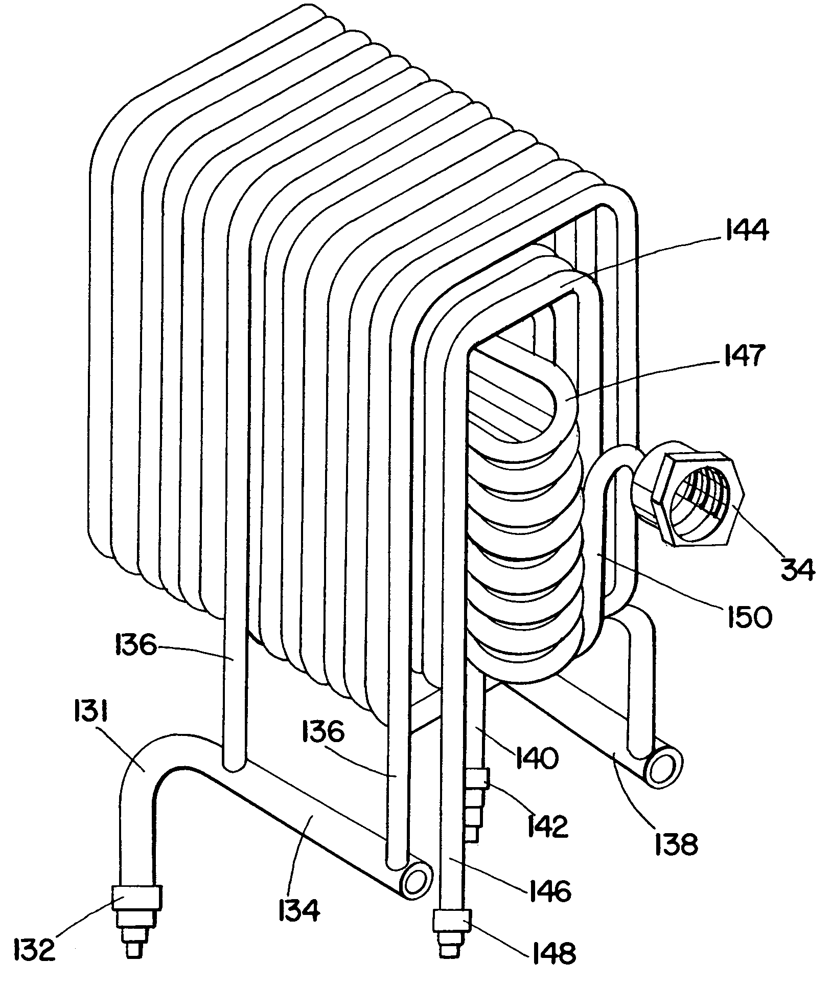 Apparatus for cooling fluids