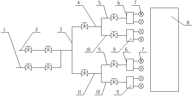 A technology for online cleaning of double-swirl gas burners