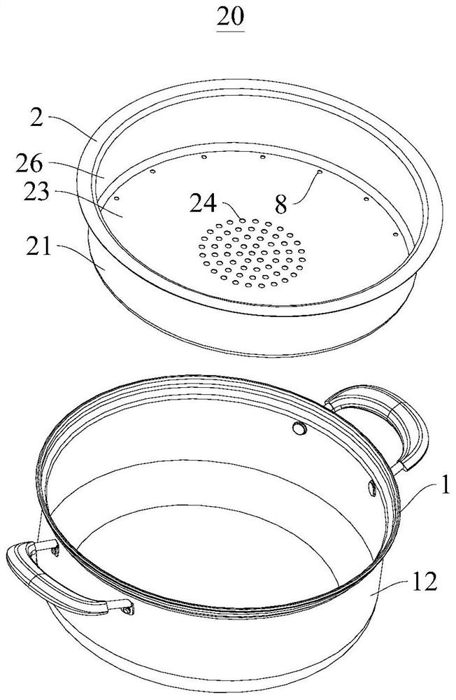 Cooking utensil and cooking control method and device thereof