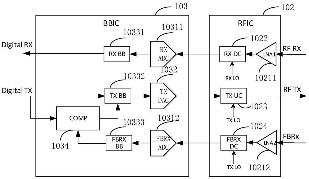 Power detection circuit and terminal