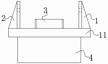 Hydraulic support column cap for coal mine