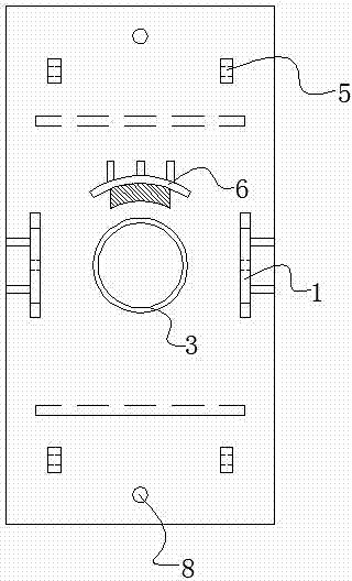 Hydraulic support column cap for coal mine