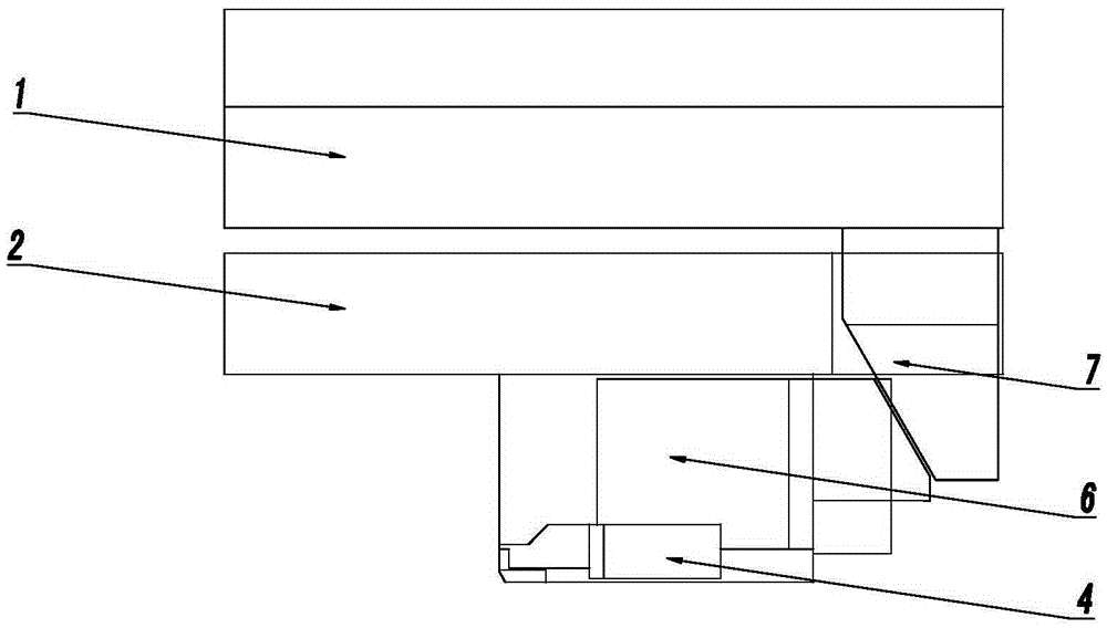 Side edge punching mold