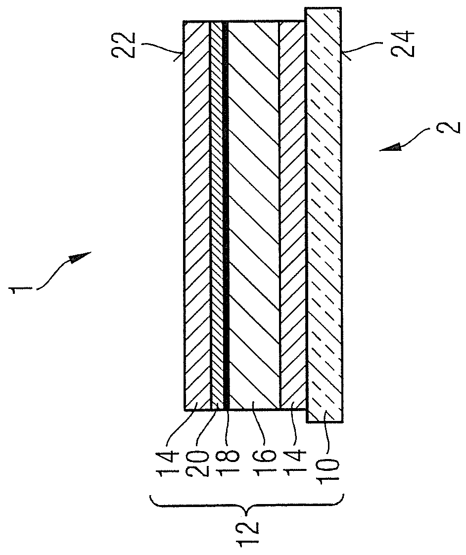 Electric coil, apparatus having at least two subcoils and manufacturing method therefor