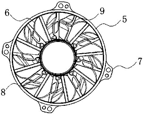 Independently mounted hydrodynamic retarder