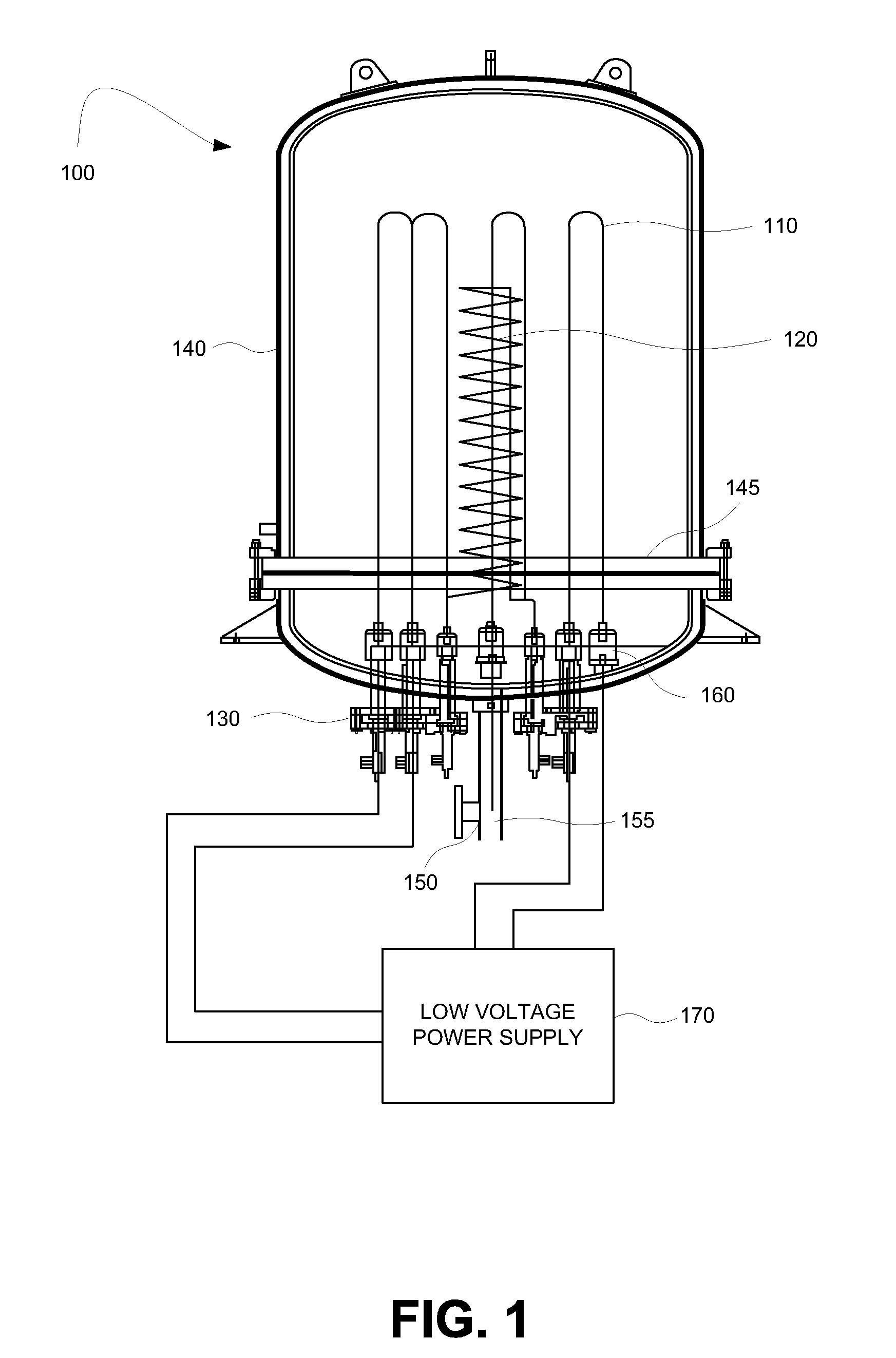 Method and apparatus for simpified startup of chemical vapor deposition of polysilicon