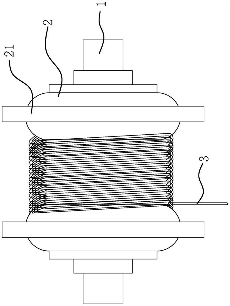 Magnetic resistance type inching descent control device for fire scene escape