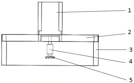 A device and method for air-suspended abrasive pool finishing