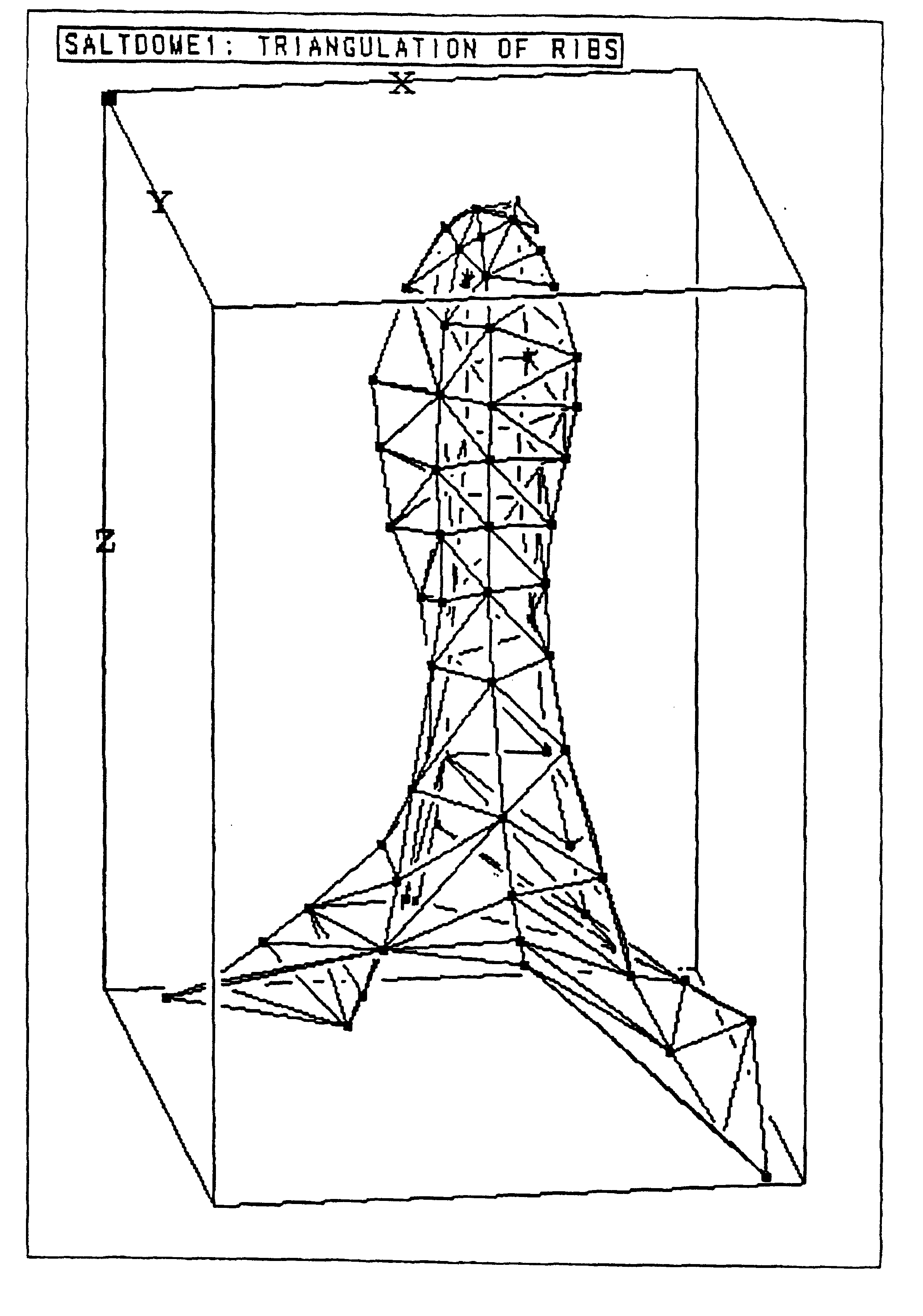 Method and apparatus for creating representations of geologic shapes