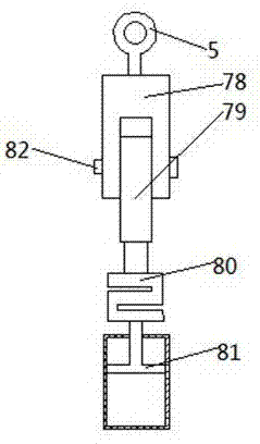 Dynamic performance testing machine of joint bearing and transmission shaft rotation drive unit thereof