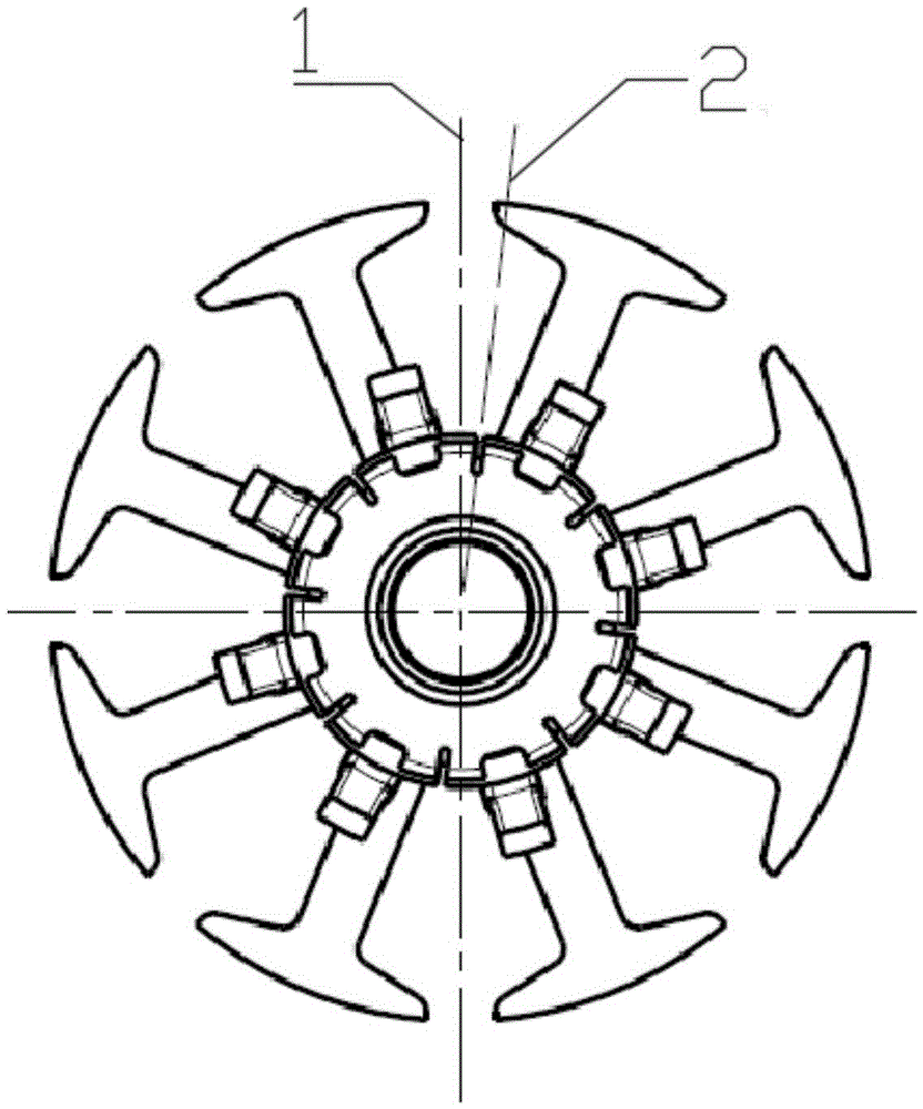 Motor rotor winding method