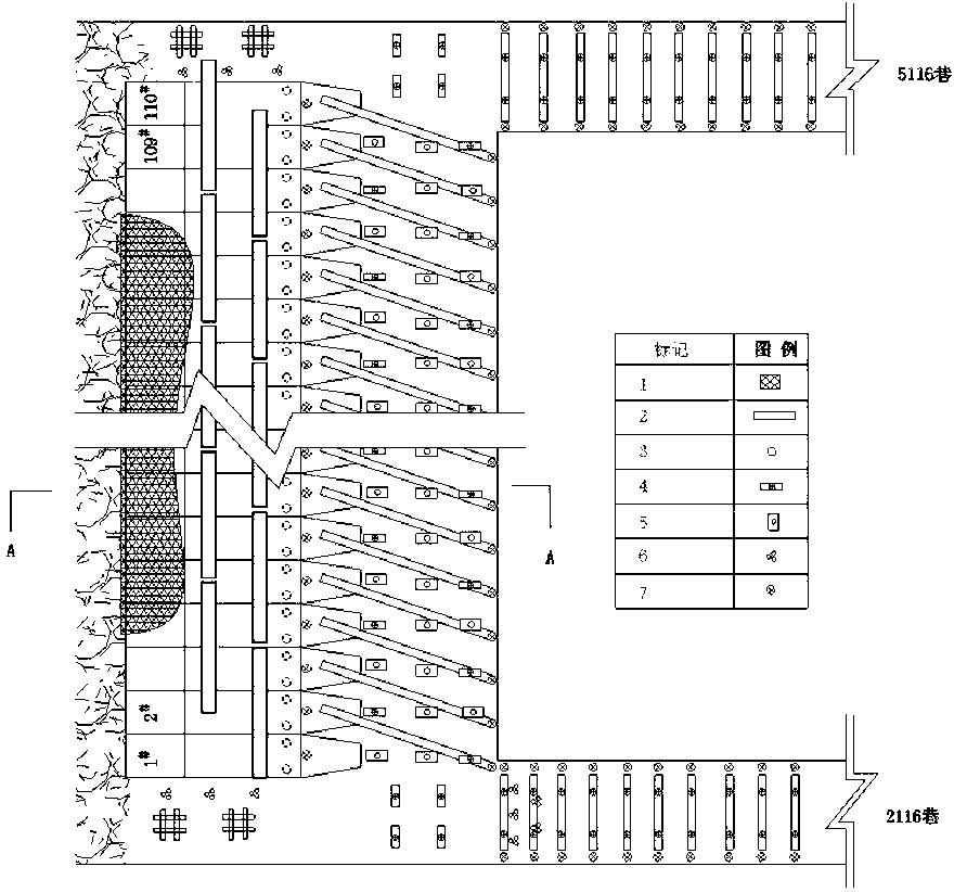 Mining stopping method for downwards mined underlying seams of coal seam group