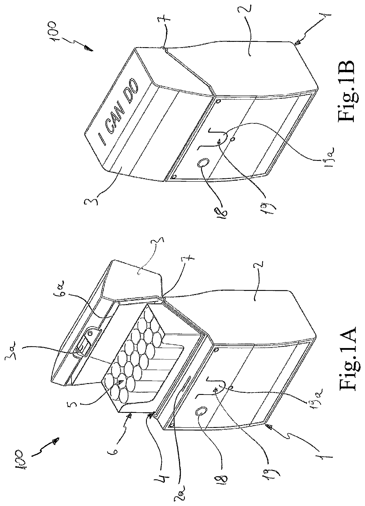 System for the controlled dispensation of cigarettes