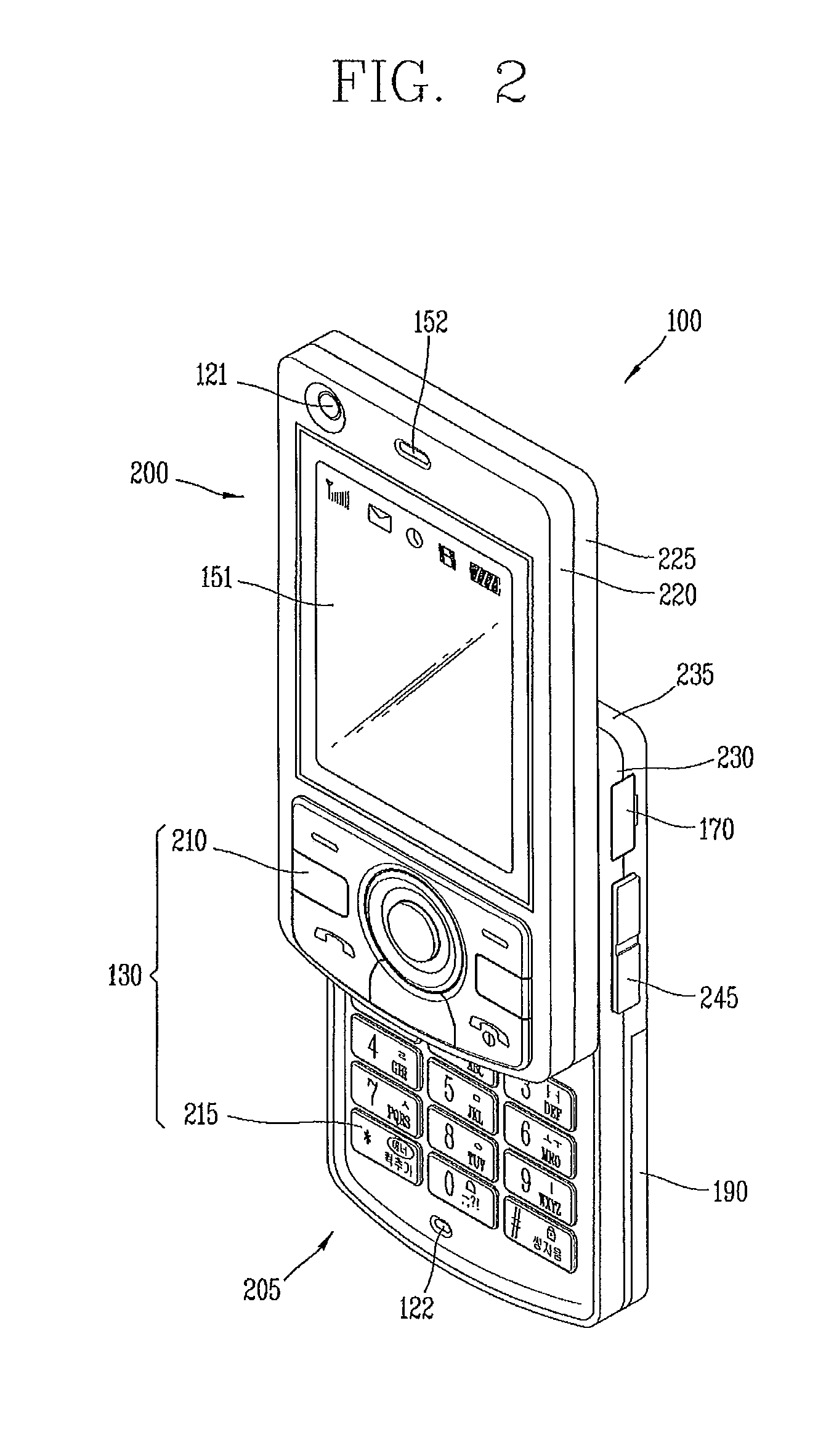 Menu display method of mobile terminal