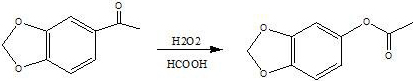 A kind of preparation method of 3,4-methylenedioxyphenol