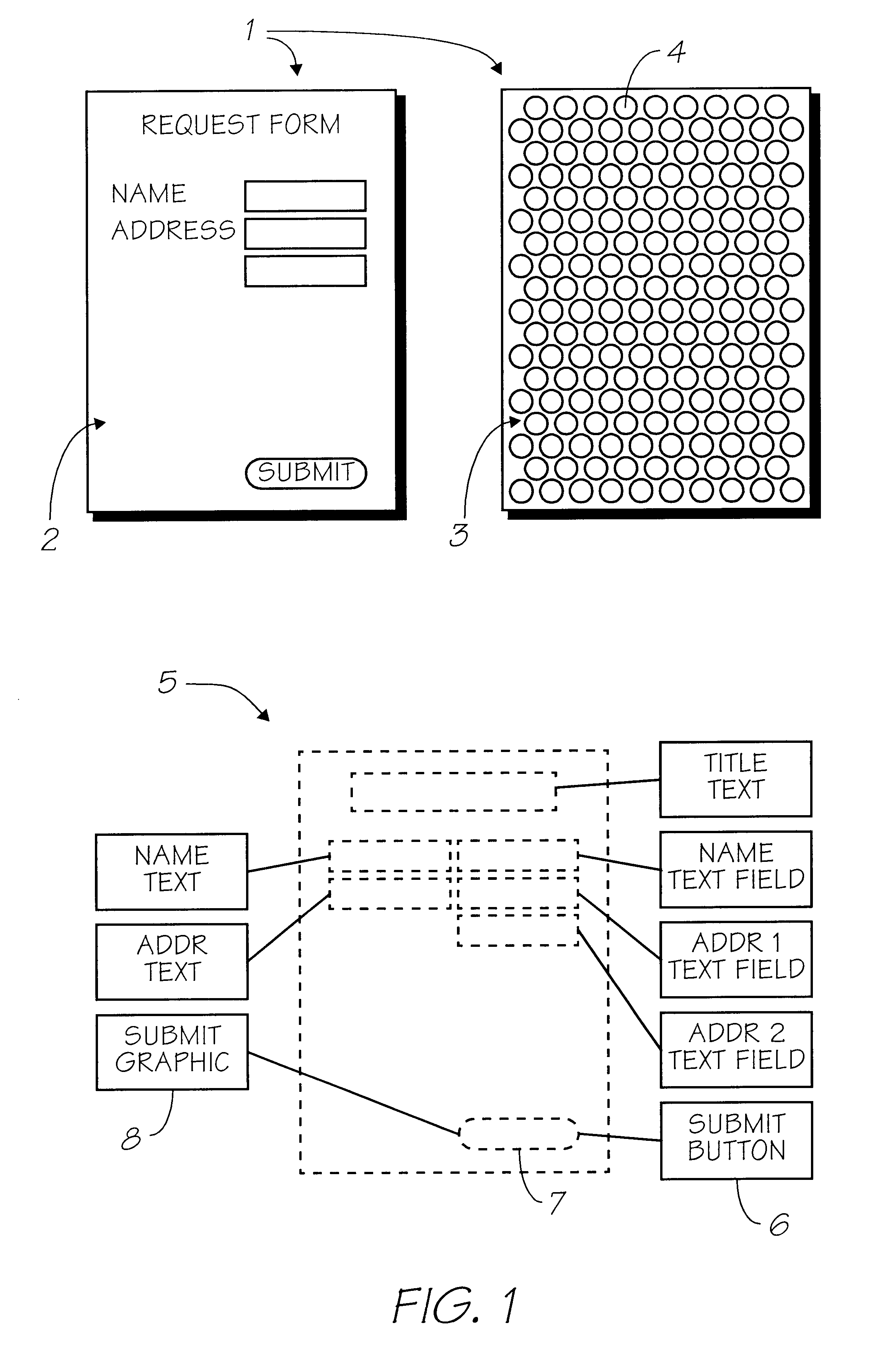 Sensing device with interchangeable nibs