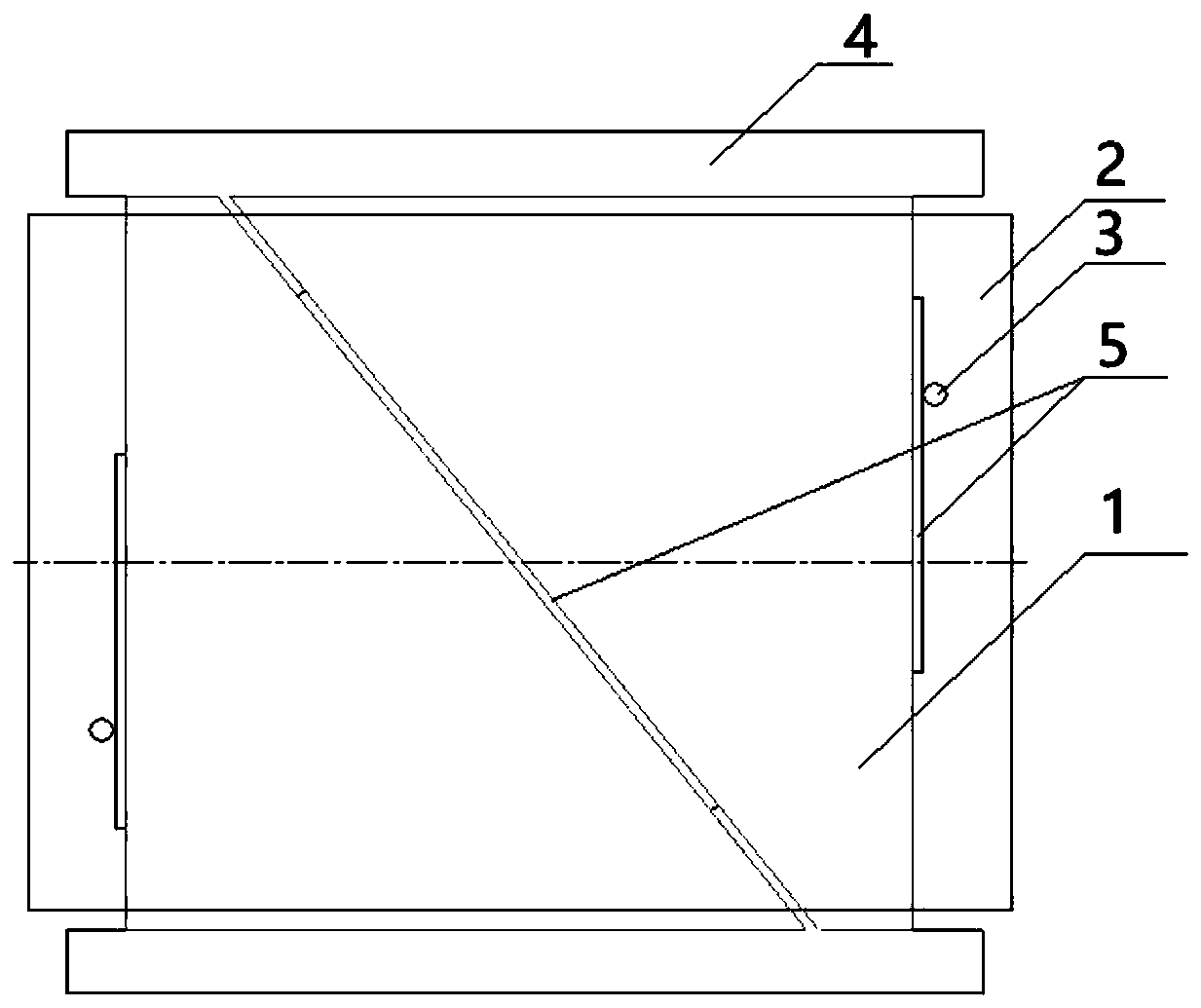 Machining method based on simple clamping of triangular parts