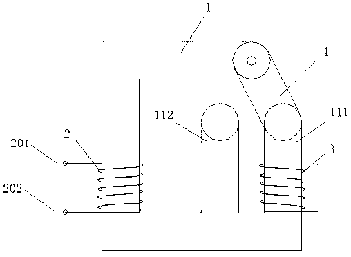 Core valve type reactor
