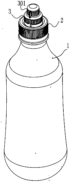 Beverage bottle cover having automatic opening/closing function