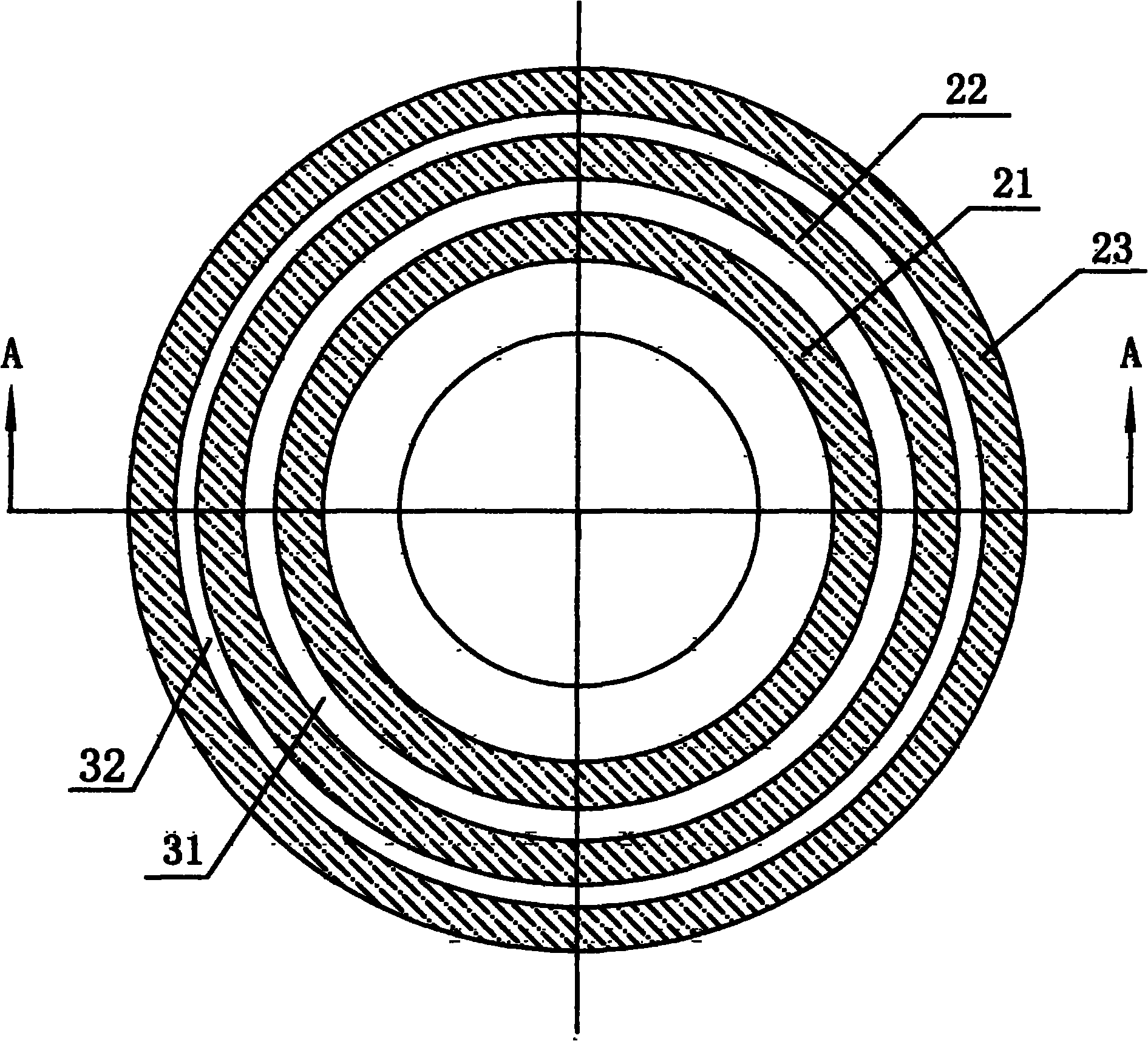 Multi-ring dry grinding wheel for tiles