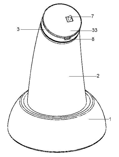 Digital product display unit and method for controlling same