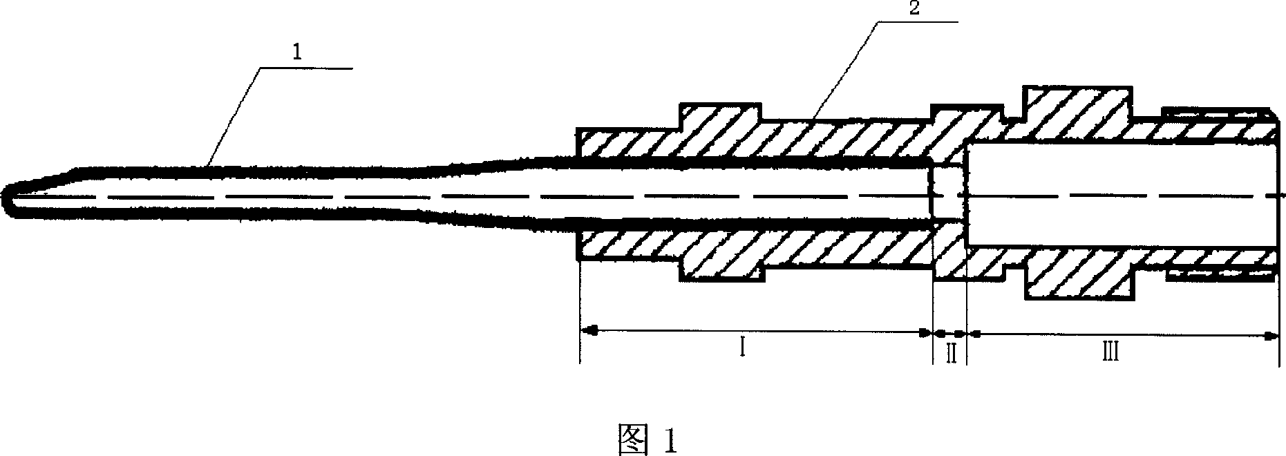 High speed streamline auxiliary nozzle