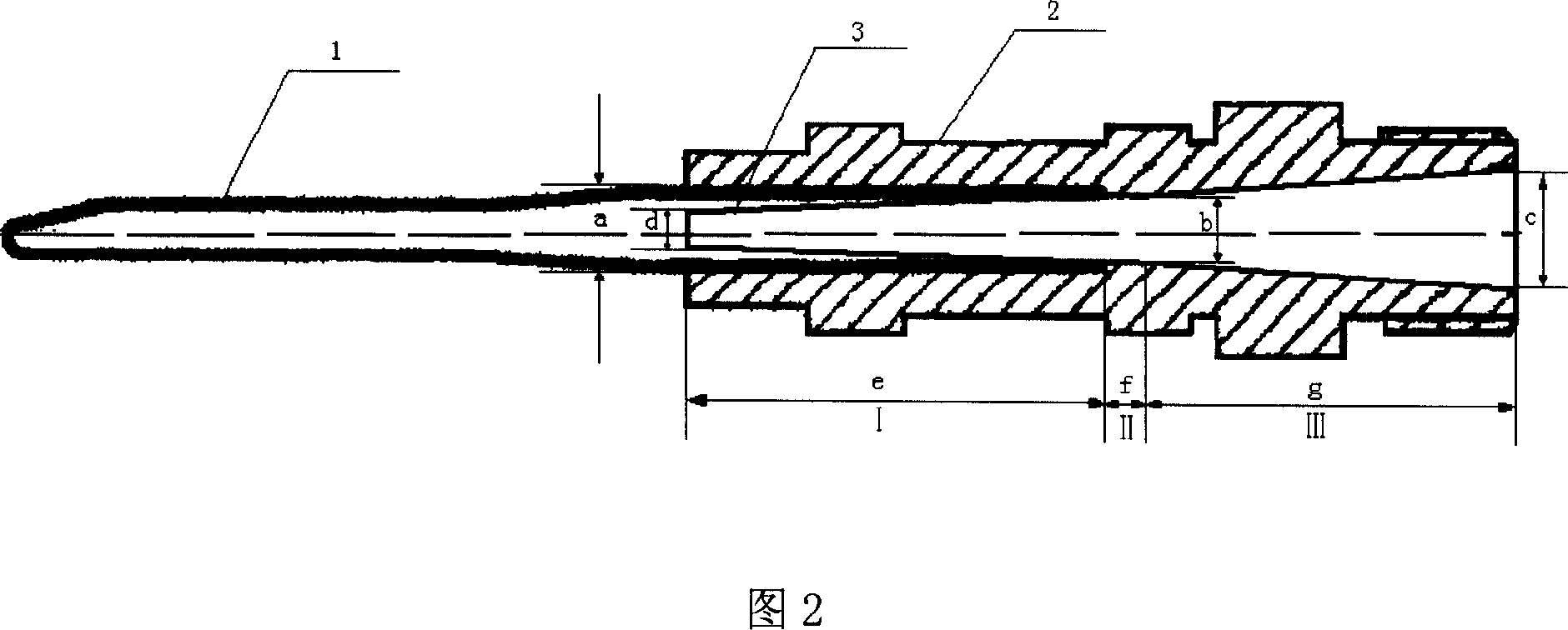 High speed streamline auxiliary nozzle