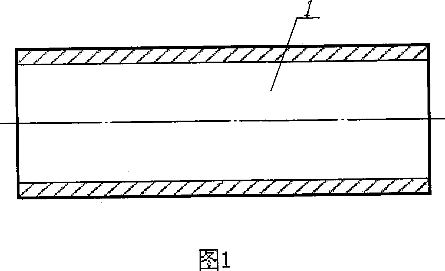 Double-seam submerged-arc welding pipe with petroleum and natural-gas transfer and its production