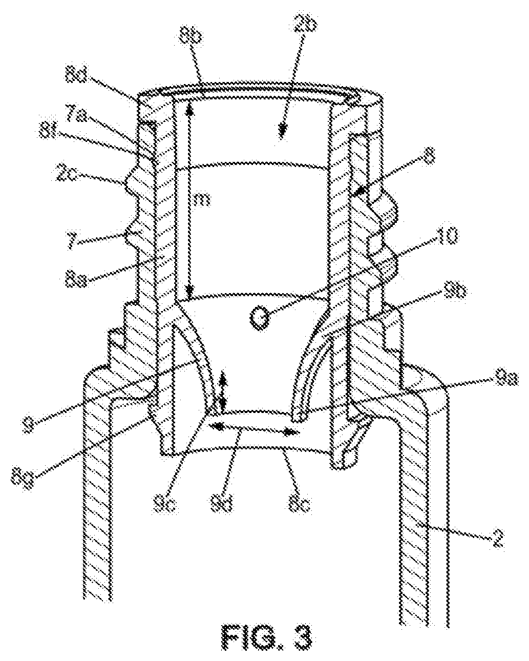 Wiper member for a device for the packaging and application of a cosmetic product