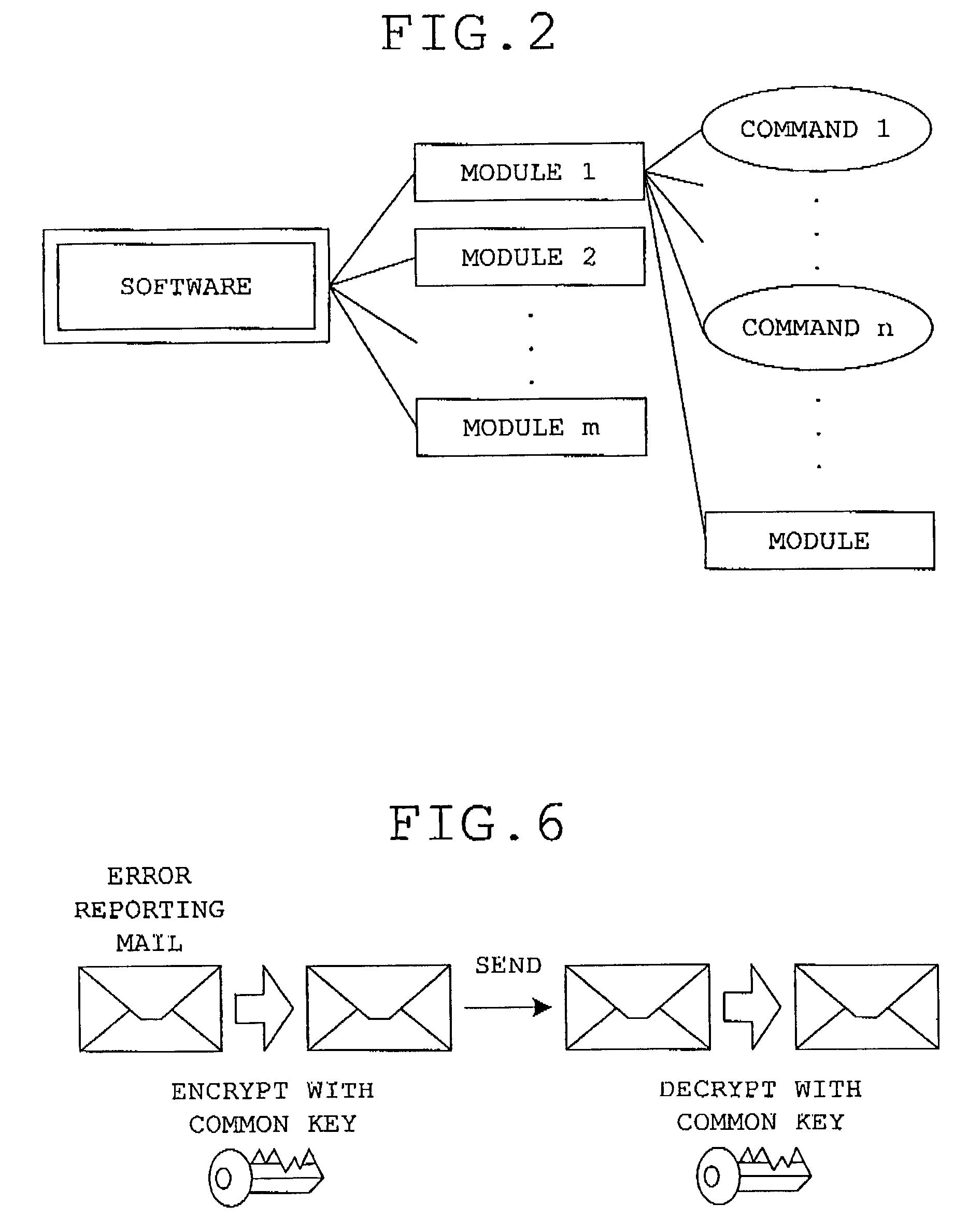 Software evaluation system having source code and function unit identification information in stored administration information