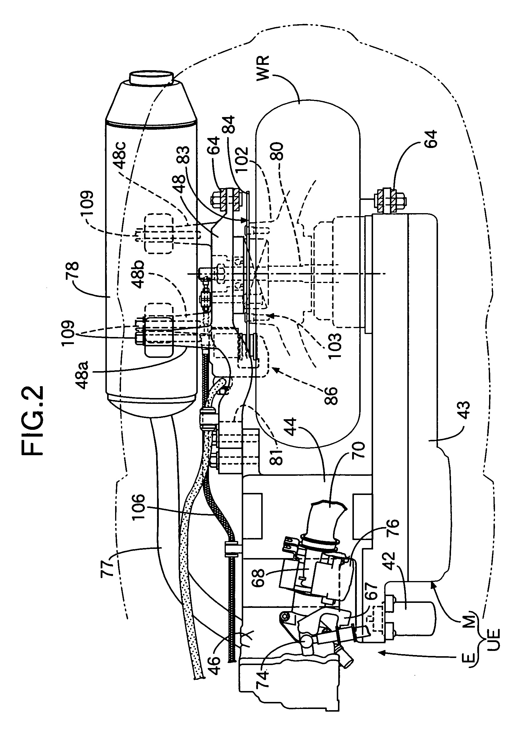 Pad remaining amount checking structure in disk brake of vehicle