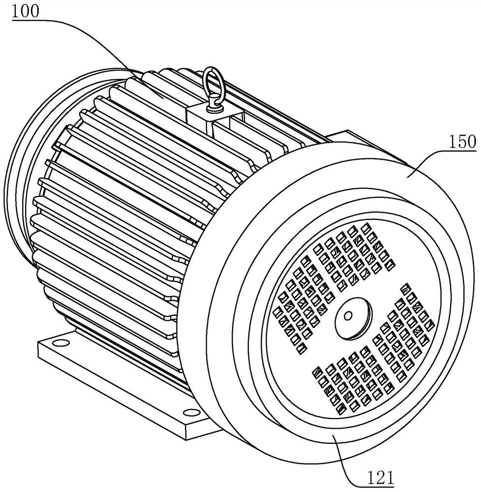A motor with good braking effect