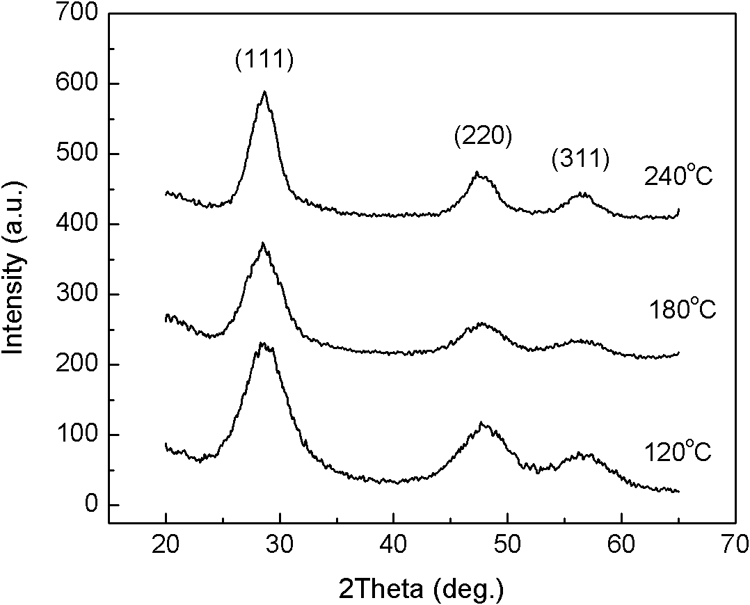 Method for synthesizing zinc sulfide quantum dots by using oil amine