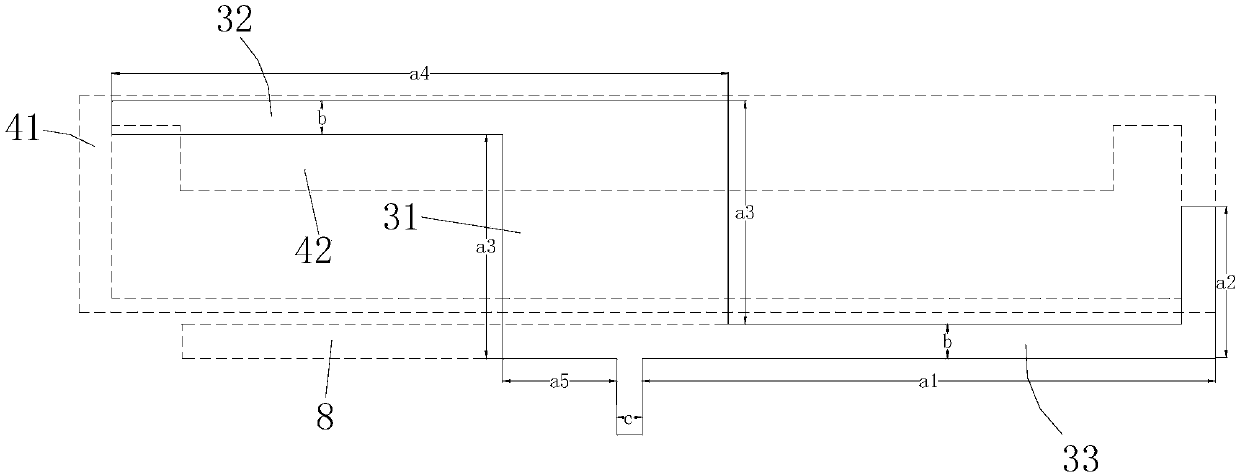 Backfeed coupled folded loop antenna and mobile terminal