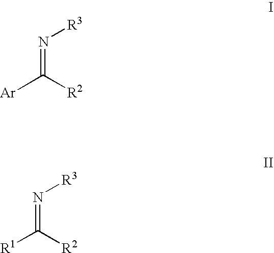 Process for hydrogenating unactivated imines using ruthenium complexes as catalysts