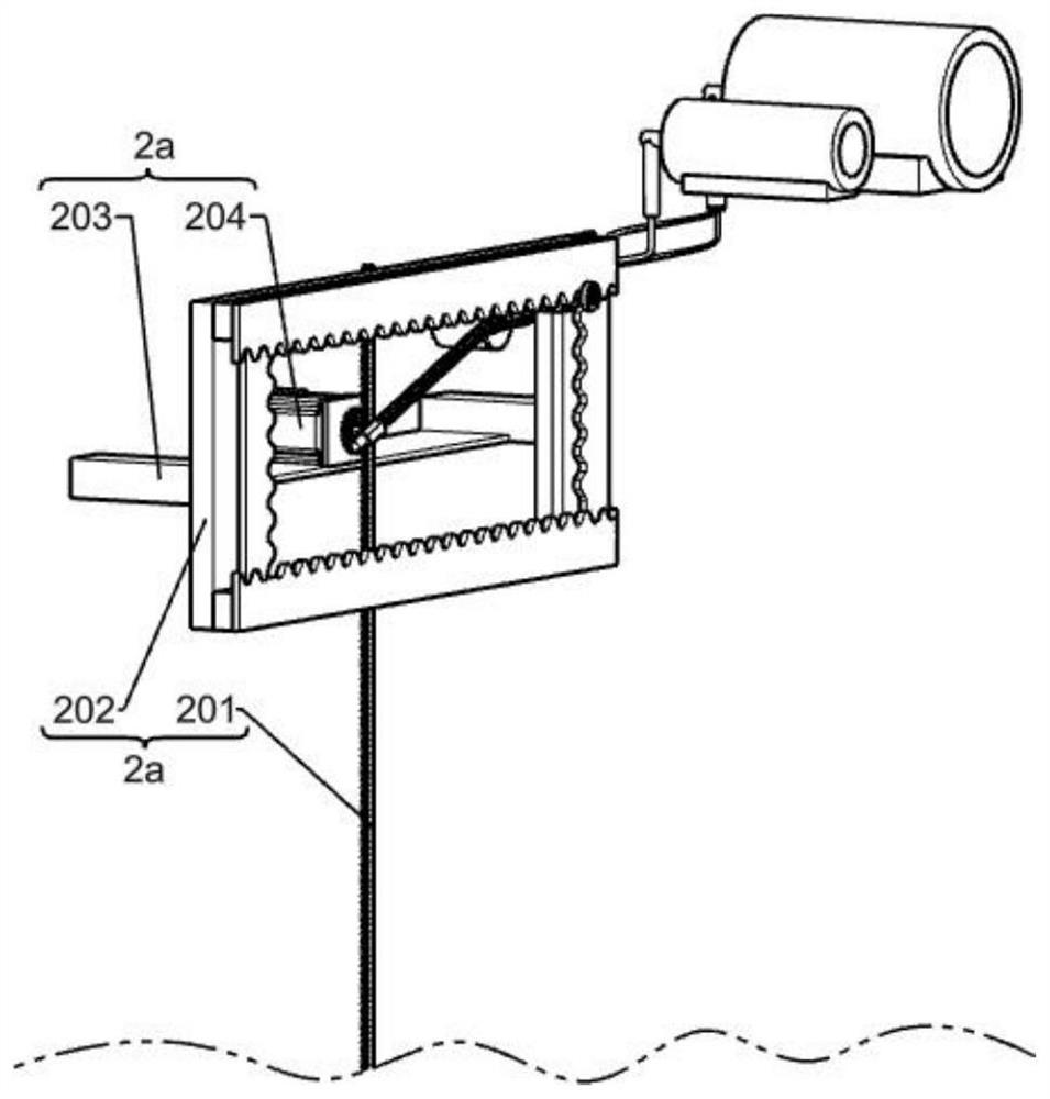 An electrical cabinet dust removal device