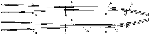 Novel method for manufacturing wind turbine blade rib plate die